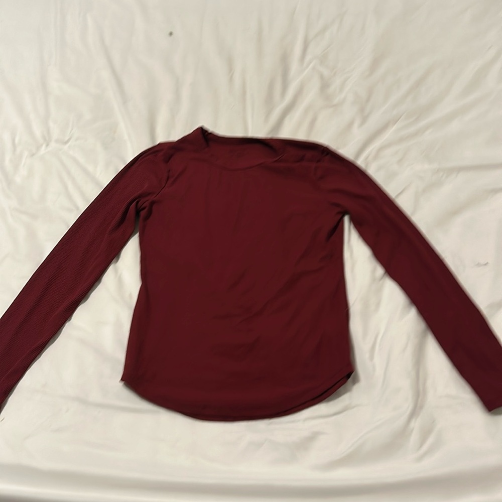 Red long sleeve women’s shirt